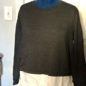 Business casual Sweater Button up